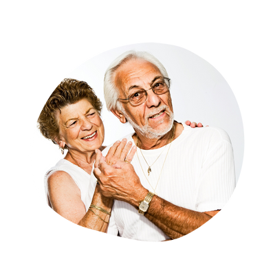 Parents holding hands