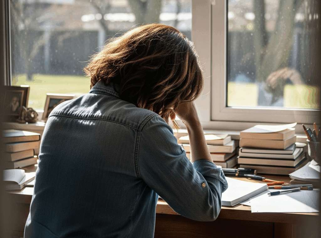 Sad blog author