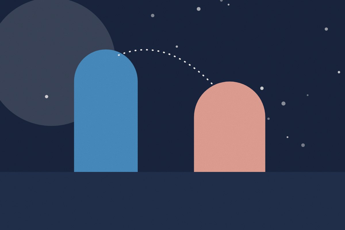 Abstract illustration for the article: Why do you feel so alone during a divorce, and what helps?