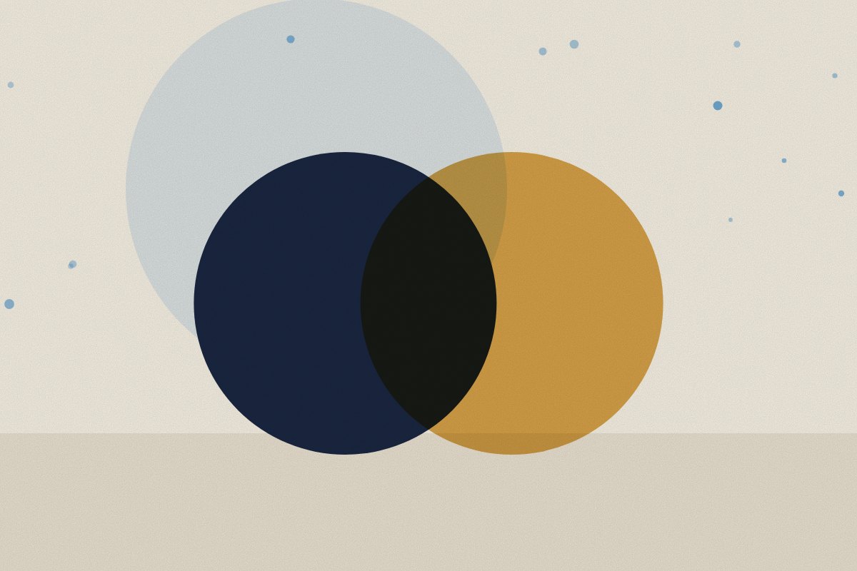 Abstract illustration for the article: How do you find purpose after retirement?