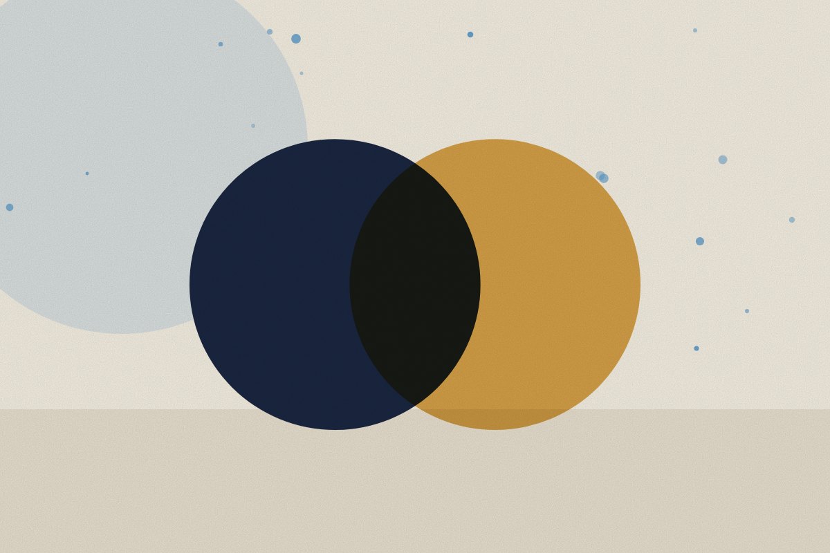 Abstract illustration for the article: Why do people feel lonely after retirement?