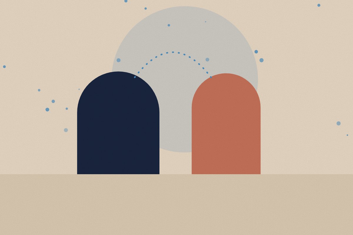 Abstract illustration for the article: Why do new parents feel isolated, and what helps?